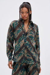 IN TOO DEEP BUTTON DOWN TOP