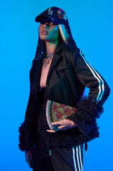 BIG HIT TULLE TRIM BLAZER