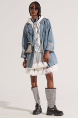 DAY N NIGHT OVERSIZED DENIM BLAZER