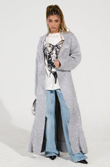 RELAXED FIT GLITTER TRENCH