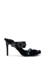 AZALEA WANG AUGER BLACK SANDAL
