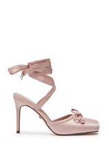 AZALEA WANG AURORIA NUDE BALLET PLATFORM PUMP