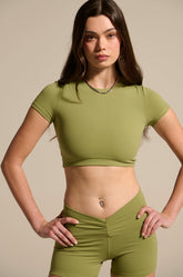 PAXTON SEXY CROPPED T SHIRT