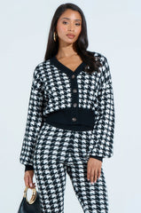 HIGH SOCIETY CARDIGAN