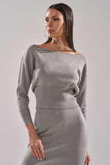 LEXI OFF THE SHOULDER SWEATER