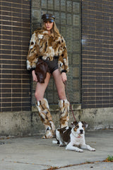 FENNEC FAUX FUR BOMBER