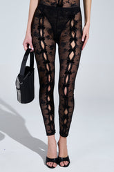 YOU WILL SEE LACE LEGGING