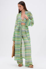 JUST A FEELING CROCHET DUSTER CARDIGAN