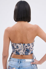 SEASONAL AWAKENING BROCADE CORSET