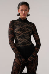 ALL THE ATTENTION LACE GLOVE BODYSUIT