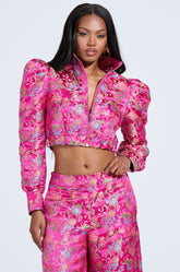 JULES BROCADE BOMBER