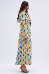 SCARLETT LUXE TRENCH IN BROCADE