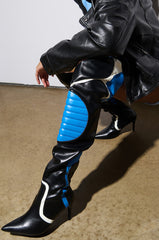 MANTRA BLUE RACER STILETTO BOOT