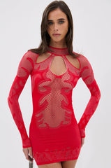 HOT DAMN SEAMLESS MINI DRESS