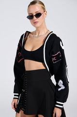 TEAM PLAYER DENIM SHRUG