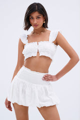 LUCKY YOU EYELET BRALETTE