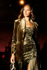 DIRTY MARTINI VELVET BLAZER