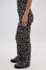 CRAZY FOR YOU FRINGE FLARE LEGGING