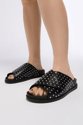 AZALEA WANG FALLYN BLACK SANDAL