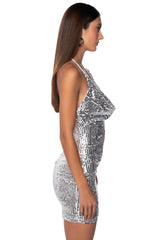 COSMO SEQUIN MINI DRESS