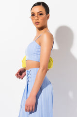 DONT CROSS ME CROP TOP