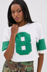 WINNERS ONLY RHINESTONE SHORT SLEEVE TEE