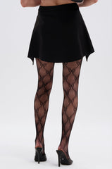 DIANA OVERLAY MINI SKIRT