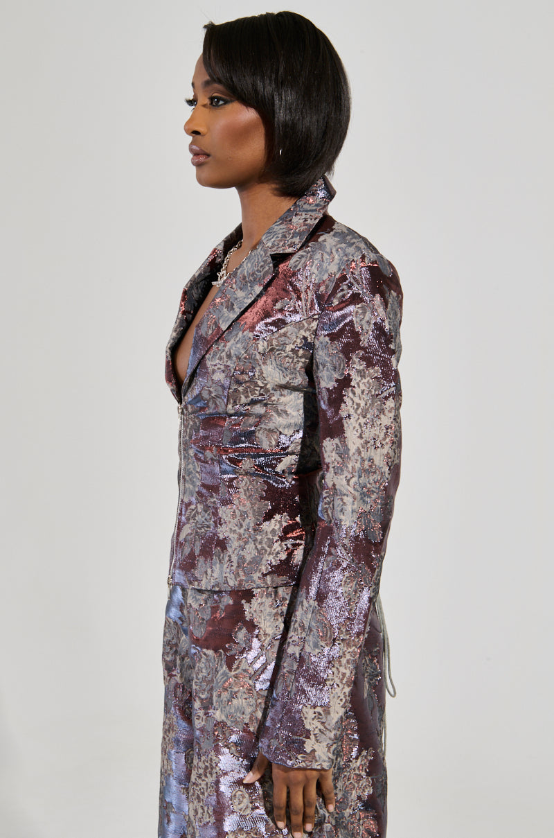 ODESSA BROCADE BLAZER