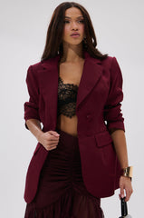THE BLUEPRINT ASYMMETRICAL BLAZER