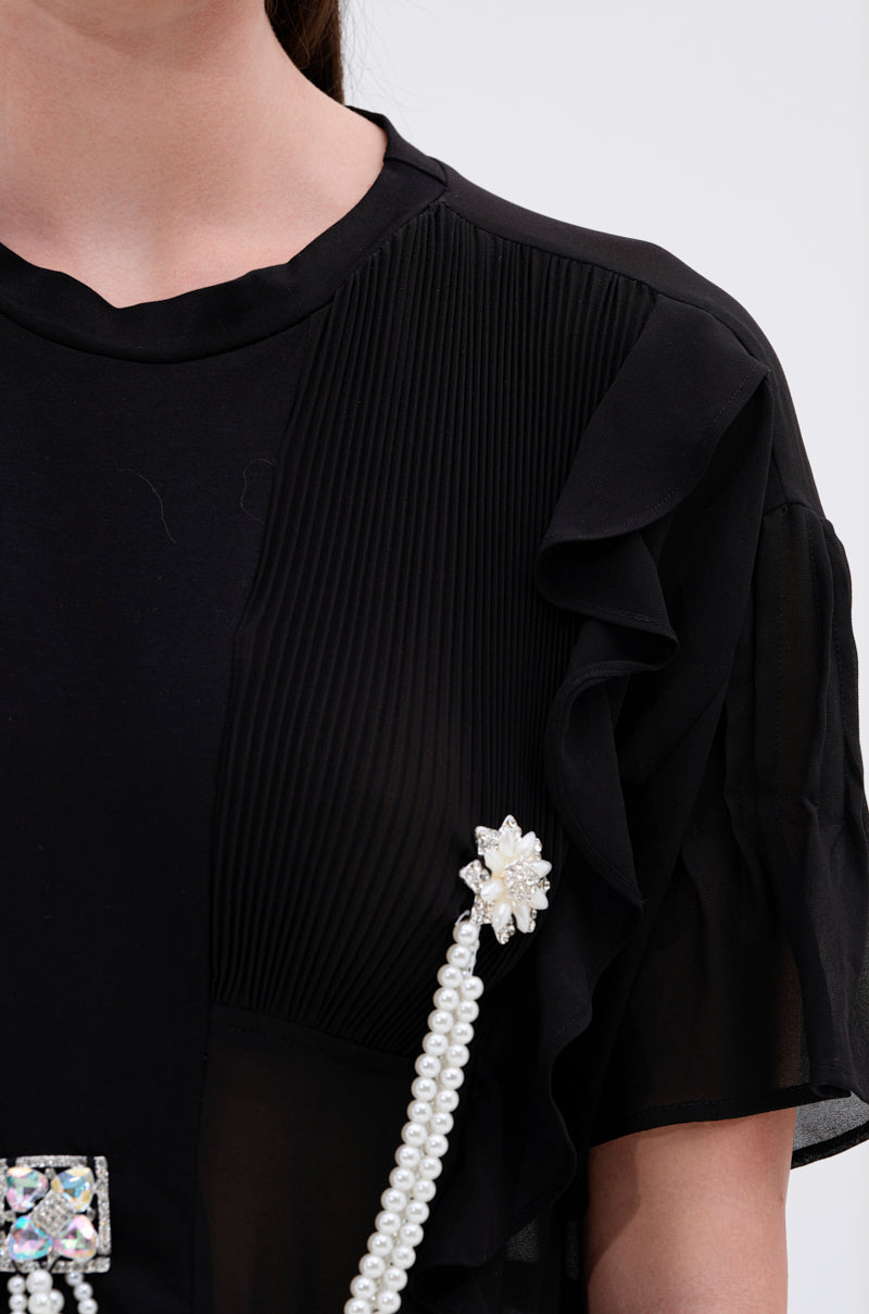 PEARL QUEEN OVERSIZED TEE