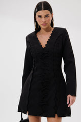 CUTE AS CAN BE MINI DRESS WITH BOWS