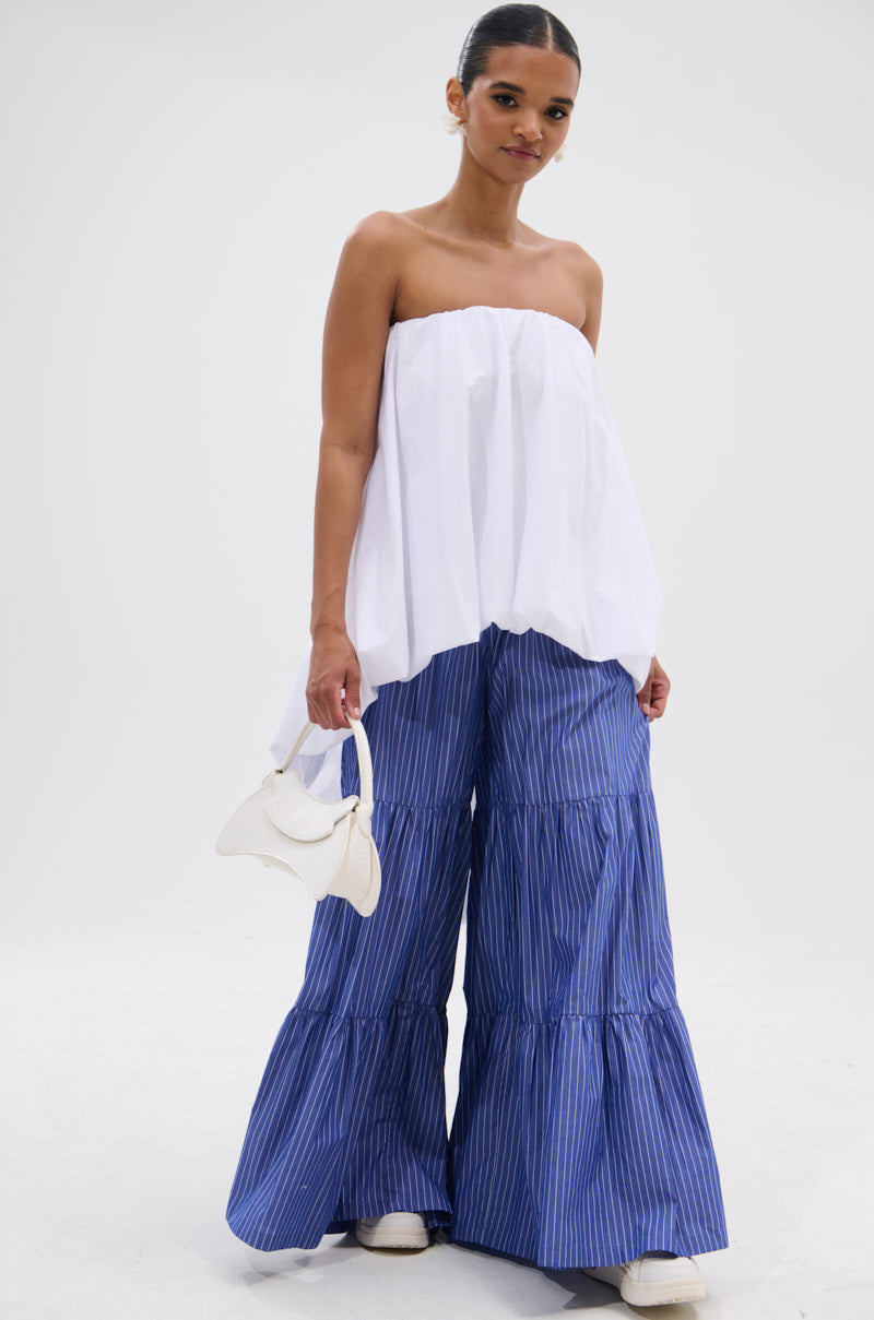 OFF THE SHOULDER HI-LOW TOP