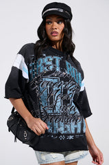 BRIGHT FUTURE OVERSIZED GRAPHIC TEE