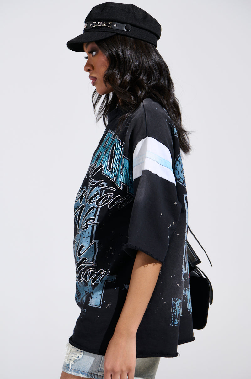 BRIGHT FUTURE OVERSIZED GRAPHIC TEE