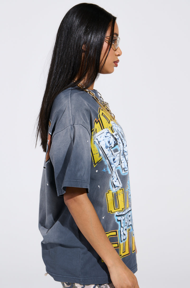 THE FUTURE IS YOURS OVERSIZED GRAPHIC TEE