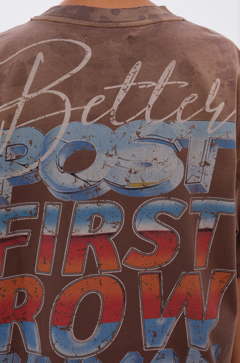 POST HUMAN OVERSIZED GRAPHIC TEE