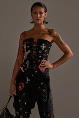 MAEVE EMBELLISHED CORSET