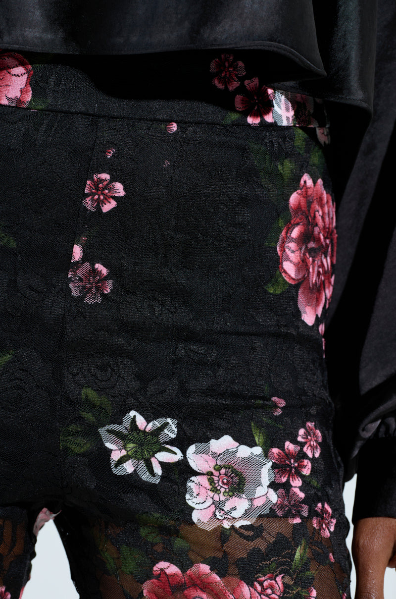 DEEP IN THE GARDEN LACE LEGGING