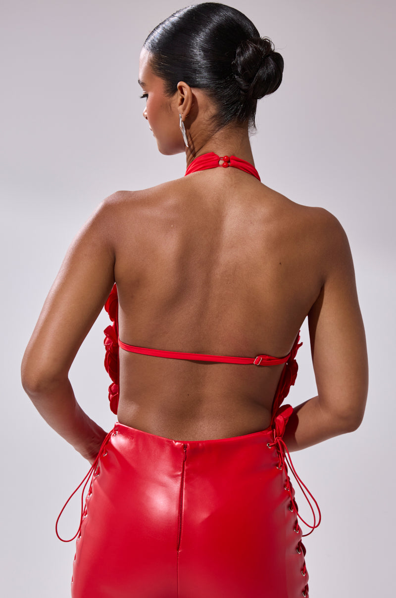 GIVE ME A ROSE BODYSUIT