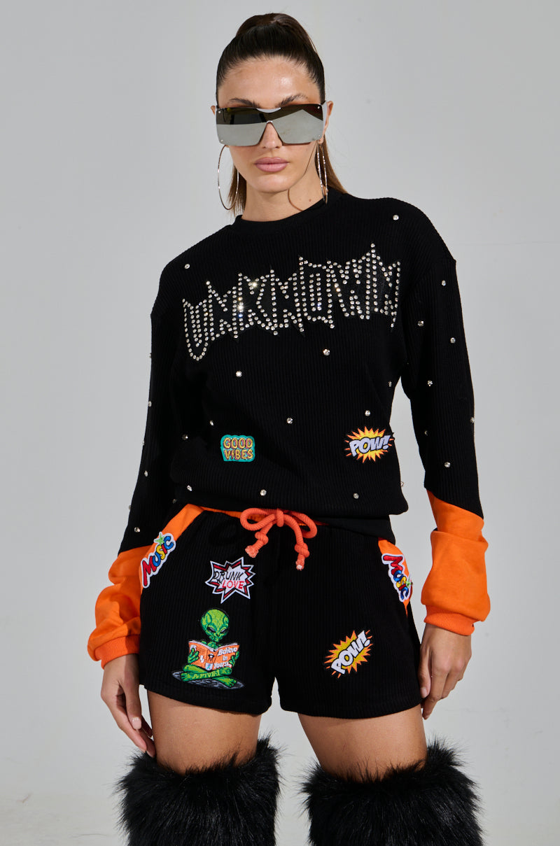 ASTRO MENACE SWEATER