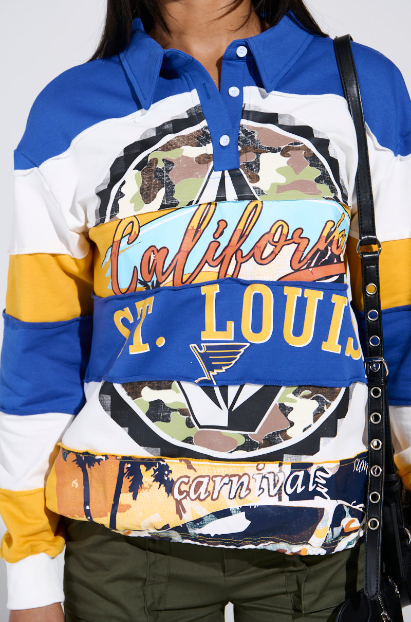 ALL OVER THE PLACE POLO