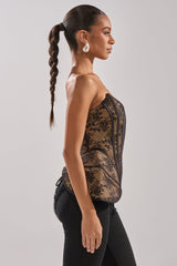 JUST A GIRL LACE CORSET