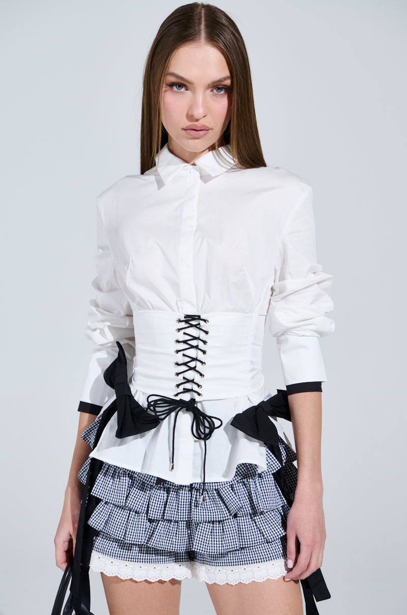 TIE ME UP BLOUSE
