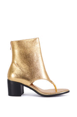 AZALEA WANG GOLD CHUNKY SANDAL