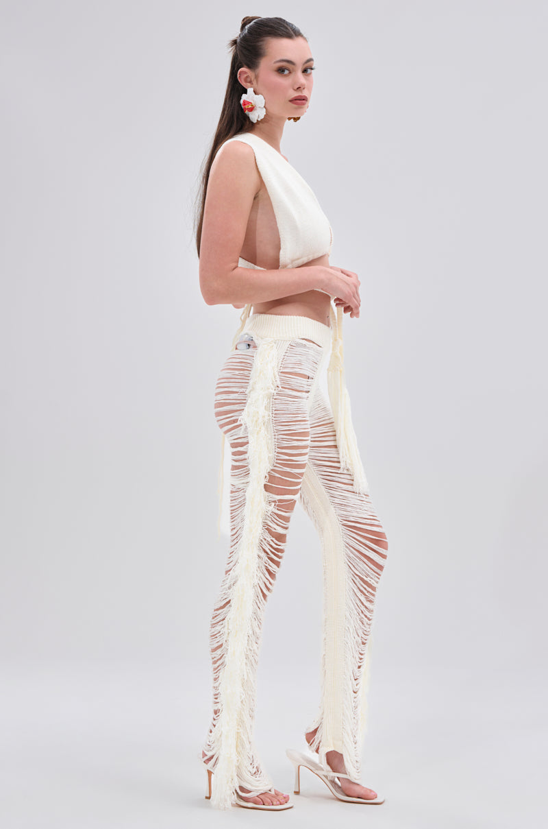 BEST DRESSED FRINGE BRALETTE AND LEGGING