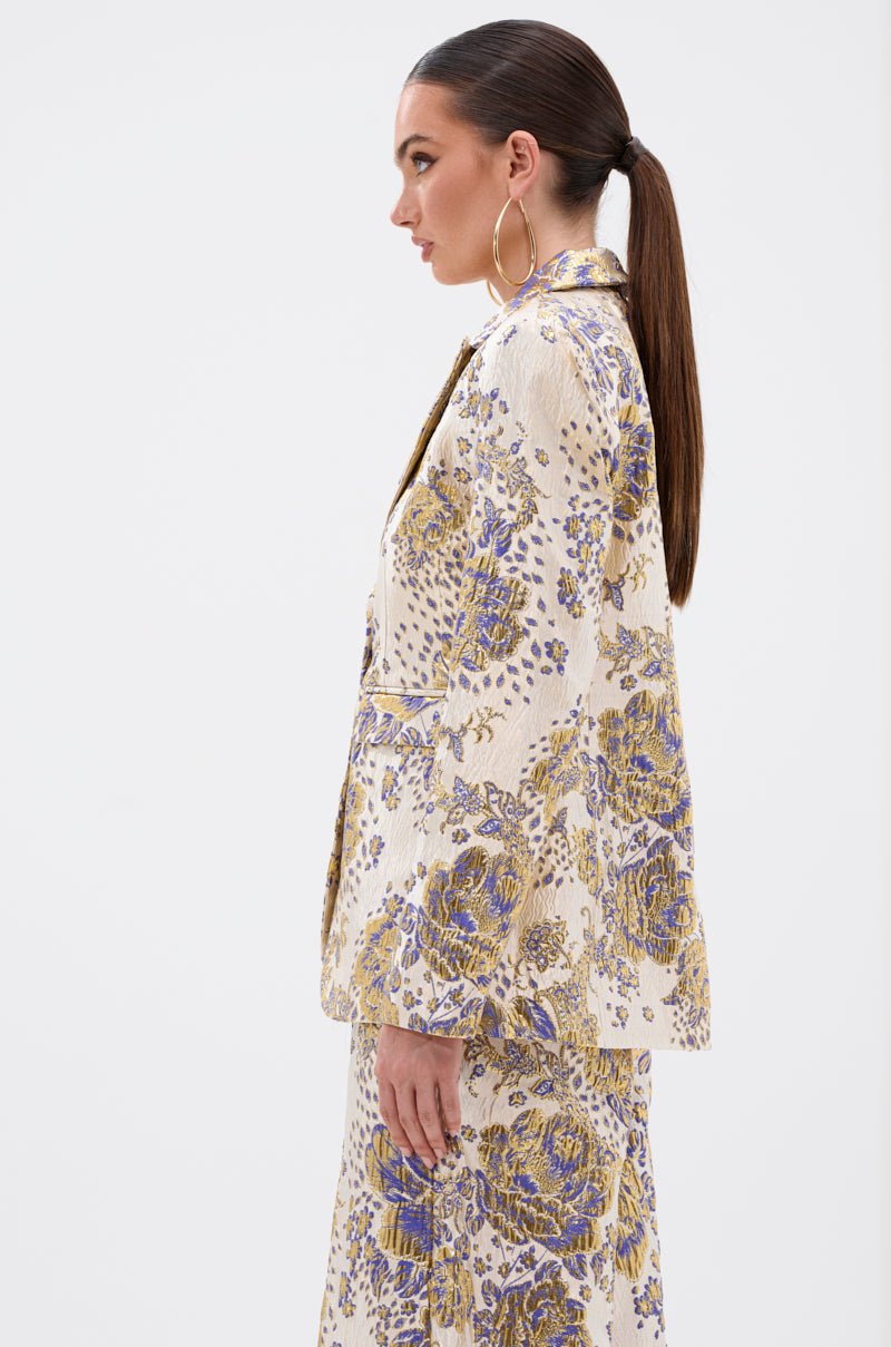 GOLDIE BROCADE BLAZER