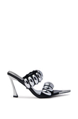 AZALEA WANG JABARI BLACK STILETTO SANDAL