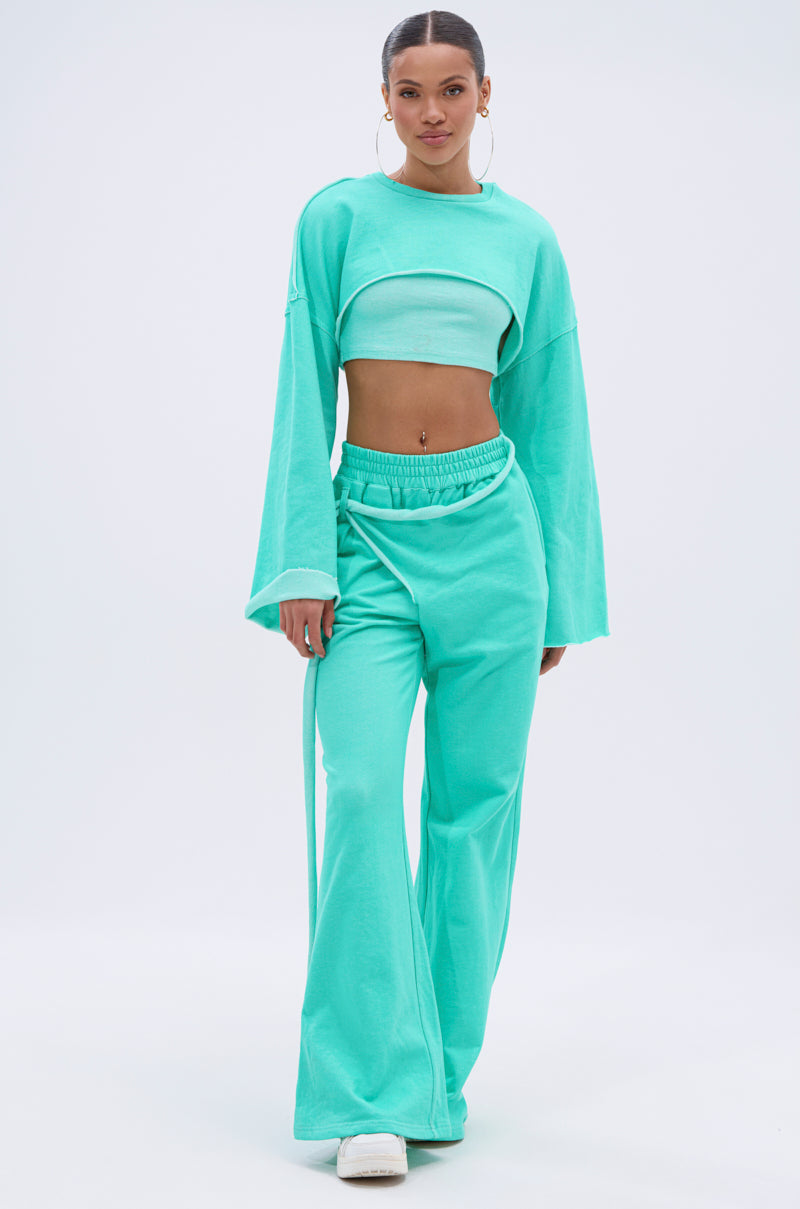 ISSA JOGGER PANT IN TIFFANY