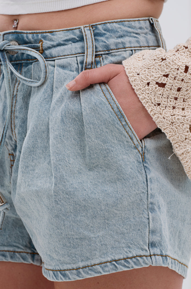 FIRE HOT DENIM SHORT