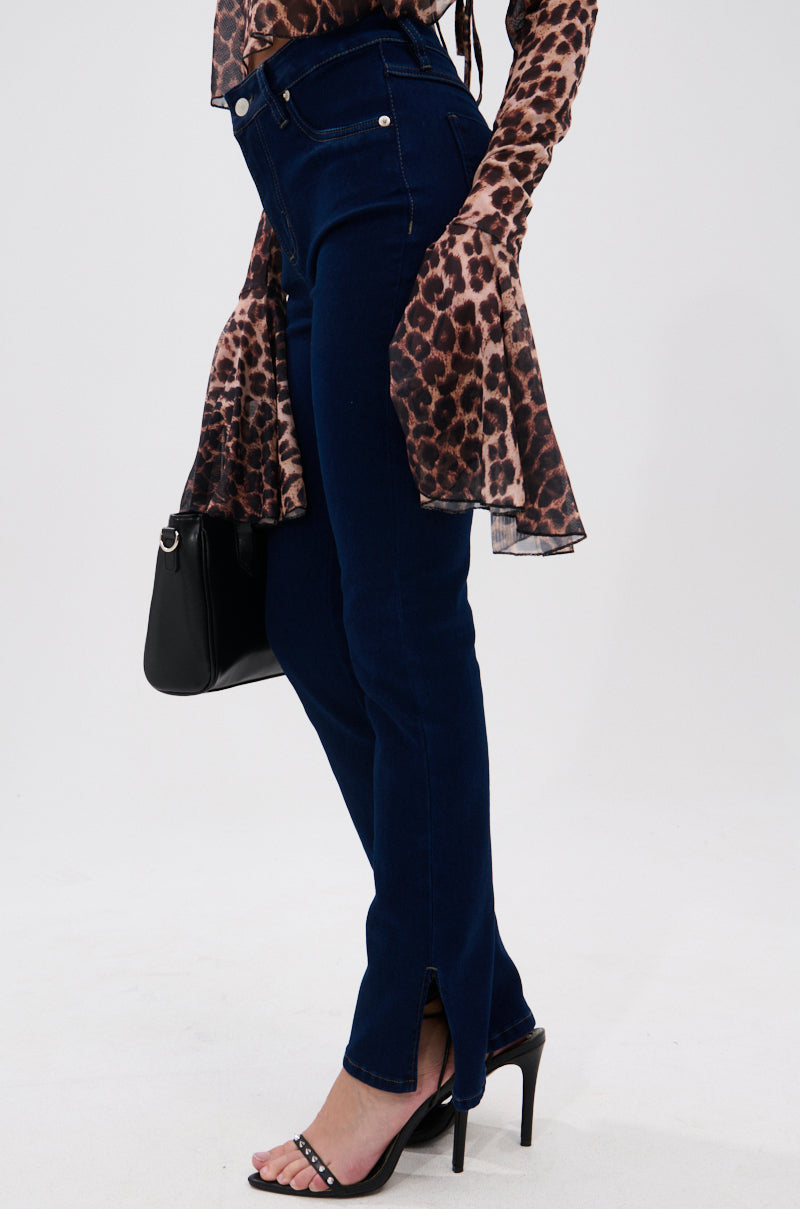 THE BEST CORSET WAISTED FLARE DENIM